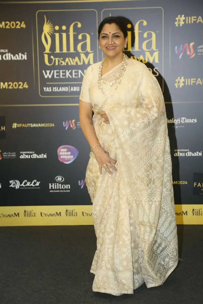 Khushbu Sundar at IIFA Utsavam Awards 2024 in Hyderabad